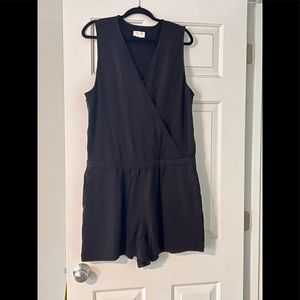 Black buttery soft romper!